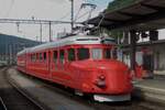 Roter Churchill Pfeil 1021 steht am 21 Mai 2022 in Olten und macht sich bereit für ein Sonderfahrt nach Zürich.