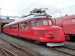 SBB - Fahrzeugausstellung bei der SBB im Depot Biel/Bienne mit dem RAe 4/8 1021 anlsslich der 150 Jahre Feier des Jurabogens am 26.09.2010