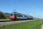 Am 09.04.2017 verkehrten die beiden Triebwagen BDe 4/4 80 und RBe 540 074 des Verein Depot und Schienenfahrzeuge Koblenz (DSF) zwischen Oensingen und Niederbipp.