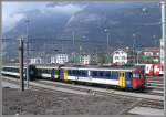 Ein RBe 540 hat whrend des ganzen Tages ein Stilllager in Chur. Es ist vermutlich die einzige IC Leistung in der Schweiz, die ein solcher Triebwagen leistet. Es handelt sich um IC 10759/585 Zrich HB-Chur und zurck als Anschlusszug an den Berninaexpress. (15.09.2007)