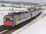 RBe 540 033-8 am 16.2.05 auf dem Streckenabschnitt Oberrti - Rotkreuz