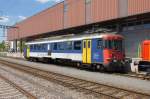 RBe 540072-6 auf ihrem letzten weg zum Schrottplatz in Schwerzenbach. Aufgenommen am 04.06.2010.