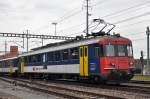 RBe 540 060-1 fährt am 19.09.2014 beim Bahnhof Muttenz ein.