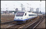 Am 14.08.1999 fuhr um 9.15 Uhr der Cisalpino ETR 470008 im HBF Stuttgart ein.