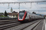 RABe 502 206-1 Twindexx durchfährt den Bahnhof Rupperswil. Die Aufnahme stammt vom 17.07.2021.