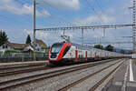 RABe 502 218-6 Twindexx durchfährt den Bahnhof Rupperswil. Die Aufnahme stammt vom 17.06.2021.