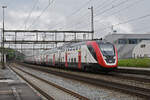 RABe 502 218-6 Twindexx durchfährt am 12.05.2023 den Bahnhof Rupperswil.