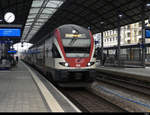 SBB - Triebzug RABe 51 023 als RE nach Herzogenbuchsee im Bahnhof Olten am 06.02.2021