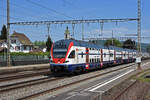 RABe 511 031 KISS durchfährt den Bahnhof Rupperswil. Die Aufnahme stammt vom 12.05.2022.