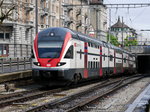 SBB - Triebzug RABe 511026-2 bei der einfahrt in den Bahnhof von St.Gallen am 14.05.2016