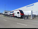 SBB / Stadler - Teuer Triebzug vom Typ RABe 512 ... im Stadlerwerk in St. Margrethen am 08.07.2022
