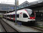 SBB - RABe 521 024 im SBB Bahnhof Basel am 04.12.2022