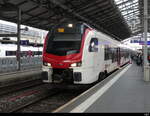 SBB - RABe 523 504 + RABe 523 503 als TGV Ersatz im Bhf.