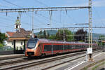 RABe 526 216 Traverso der SOB durchfährt den Bahnhof Rupperswil.