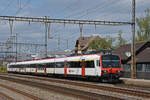 ABt NPZ Domino 50 85 39-43 886-3, auf der S29, fährt beim Bahnhof Rupperswil ein.