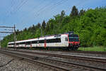 RBDe 560 201-6, auf der S29, fährt Richtung Bahnhof Rupperswil. Die Aufnahme stammt vom 12.05.2022.