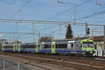 RBDe 566 241-6 fährt beim Bahnhof Burgdorf ein.