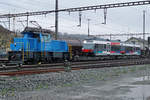 Aare Seeland mobil/BTI.
Be 2/6 5052 in Herzogenbuchsee auf Rollschemel unterwegs zu Stadler Rail am 10. März 2020.
Foto: Walter Ruetsch