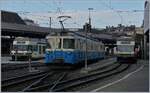 Von CEV GTW Be 2/6 (Serie 7000) eingerahmt erreicht der MOB ABDe 8/8 4002 den Bahnhof von Montreux.

27. November 2016