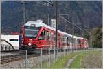 S2 1559 nach Thusis mit ABe 4/16 3105 zwischen Chur West und Felsberg.