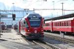 Allegra Regio nach Schiers am 11.02.14 bei der Einfahrt in Landquart