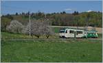Ein BAM Regionalzug bestehend aus SURF Be 4/4 und Bt auf der  Nebenlinie  L'Isle - Apples unterwegs, fährt durch den Frühling und erreicht in Kürze sein Ziel Apples.

19. April 2018
 

