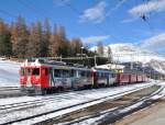 Bernina TW III 55+53 in Pontresina.
