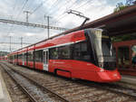 ET 4011 steht abgestellt in Appenzell, 14.08.2020.