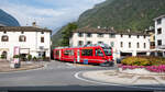 RhB ABe 8/12 3513 / Tirano, 14. Oktober 2023<br>
Bernina Express Chur - Tirano