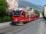 RhB - Triebzug ABe 8/12 3510 unterwegs in Chur am 22.04.2011