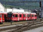 RhB - Triebzug ABe 8/12  3502 in Landquart am 07.05.2015