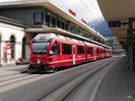 RhB - Triebzug  ABe 8/12 3502 im Bahnhofsareal in Chur am 15.05.2016