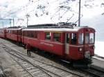 Hier machte eine Regionalbahn von Tirano nach St.