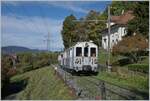  La DER de la Saison 2023  - Der MOB BCFe 4/4 N° 11 von 1905 ist vor Chaulin auf der Fahrt von Blonay nach Chamby.