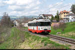 Am 15.04.2022 konnte TRN BDe 4/4 3 bei Les Brenets aufgenommen werden