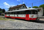 TransN / CMN - Triebwagen BDe 4/4  3 im Endbahnhof Les Brenets am 11.07.2026