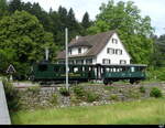 SBB - Dampftriebwagen CZm 1/2 31 zu Besuch bei der ZMB in Sihlwald am 26.06.2022