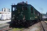 UeBB CZm 1/2 No.31 steht am 23 Mai 2026 ins Bw Brugg AG, welches Bw von Verein Mikado 1244 und SBB Historic geteilt wird.