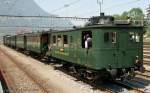 Der Dampftriebwagen CZm 1/2 der UBB 31, hier in Arth Goldau am 23.05.2009.