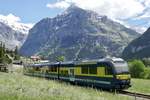 BOB ABDeh 8/8 321 unterwegs nach Interlaken am 24.5.20 zwischen Terminal und Schwendi.