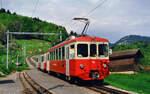 ET 72 der Chemins de fer electriques Veveysans, 18.05.1986.