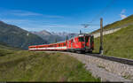 MGB Deh 4/4 23 / Oberalppass, 16. Juli 2022<br>
Regio Andermatt - Disentis/Mustér