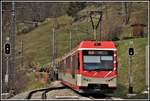 R537 mit Komet ABDeh 4/10 in Fürgangen-Bellwald.