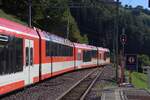 Am 06.09.2024 f�hrt ein RE aus dem Bahnhof Grengiols mit Ziel Zermatt aus.