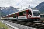 ZB Adler ABeh 150 103 unterwegs nach Interlaken Ost, am 24.5.20 beim verlassen von Meiringen.