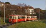 Der CEV MVR BDeh 2/4 73 erreicht mit seinem Bt von Blonay kommend in Kürze St-Légier Gare.