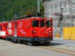 MGB - Zahnradgep�cktriebwagen Deh 4/4 92 mit Regio in Brig unterwegs am 11.09.2008