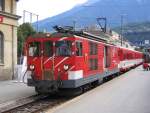Gep�cktriebwagen Deh 4/4 II 95 in Brig - 14.08.2005  