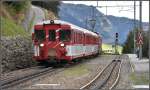 Tschamut-Selva ist die einzige Station auf der ehemaligen FO mit durchgehender Zahnstange.