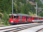 Deh 4/4 I - 23 erreicht soeben T�sch am 31.07.2005